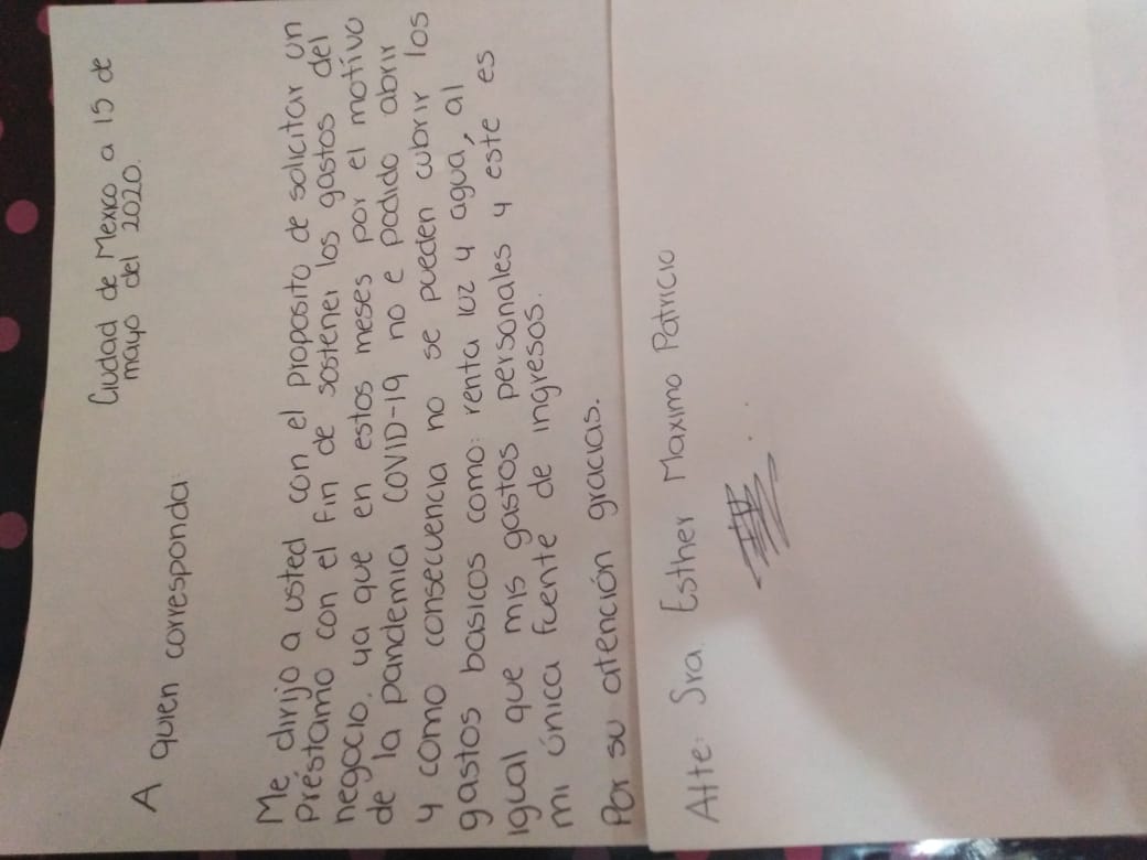 Carta Bajo Protesta de Decir Verdad y Solicitud de Ingreso a la Acción